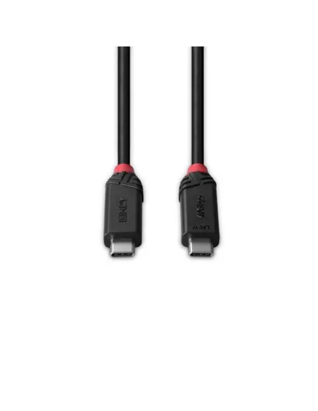 Lindy 37001 cable USB USB4 Gen 3x2 1 m USB C 40 Gbit s 240 W Negro