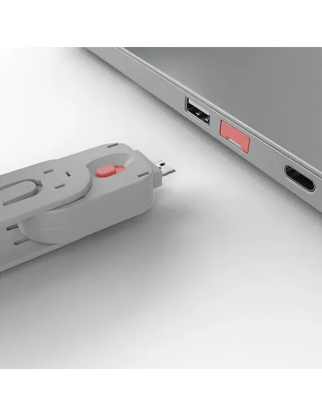 Lindy 40450 bloqueador de puerto Bloqueador de puerto + clave USB tipo A Rosa Acrilonitrilo butadieno estireno (ABS) 5 pieza(s)