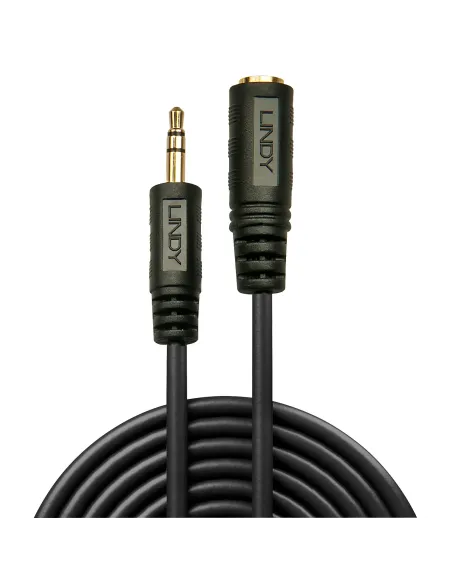 Lindy 35656 cable de audio 10 m 3,5mm Negro