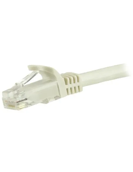 StarTech.com Cable de Red Ethernet Cat6 Snagless de 3m Blanco - Cable Patch RJ45 UTP