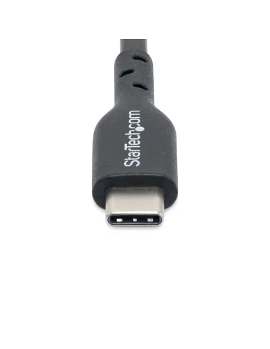 StarTech.com Cable de Carga USB-C de 4m - Cable Cargador USB Tipo C - Cable Cargador USB-C para Portátil - Recubrimiento de TPE