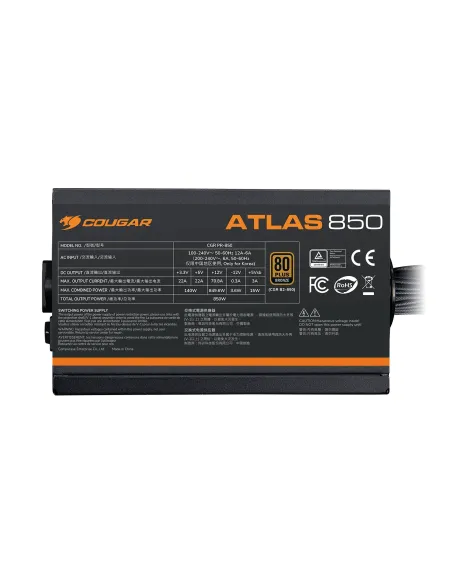 COUGAR CGRVG-750 unidad de fuente de alimentación 750 W 24-pin ATX ATX Negro