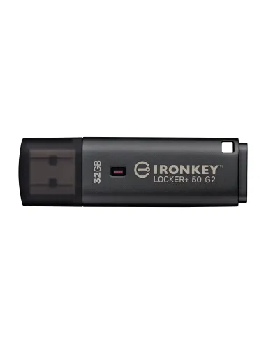 Kingston Technology IronKey 32GB Locker Plus 50 G2, FIPS 197, AES-256