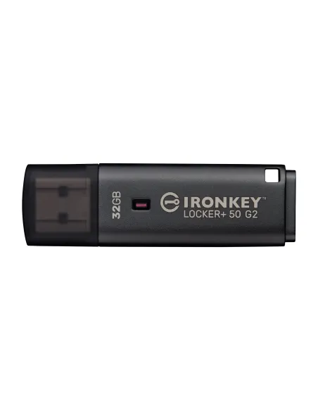Kingston Technology IronKey 32GB Locker Plus 50 G2, FIPS 197, AES-256