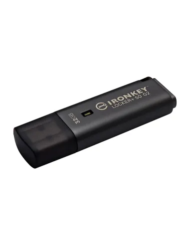 Kingston Technology IronKey 32GB Locker Plus 50 G2, FIPS 197, AES-256