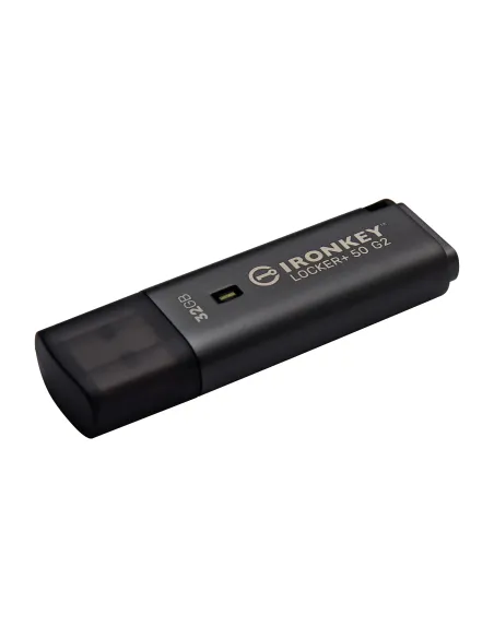 Kingston Technology IronKey 32GB Locker Plus 50 G2, FIPS 197, AES-256