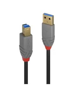 Lindy 36741 cable USB USB 3.2 Gen 1 (3.1 Gen 1) 1 m USB A USB B 5 Gbit s Negro