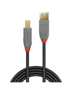 Lindy 36741 cable USB USB 3.2 Gen 1 (3.1 Gen 1) 1 m USB A USB B 5 Gbit s Negro 2