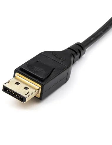 StarTech.com Cable Adaptador de 2m Mini DisplayPort a DisplayPort 1.4 Certificado por VESA - HDR de 8K 60Hz HBR3 - Cable mDP a