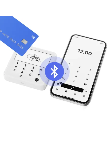 SumUp Solo Lite lector de tarjeta inteligente Batería Blanco