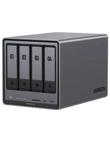Ugreen NASync DXP4800 Plus NAS Escritorio Intel® Pentium® Gold 8505 8 GB DDR5 0 TB UGOS Pro