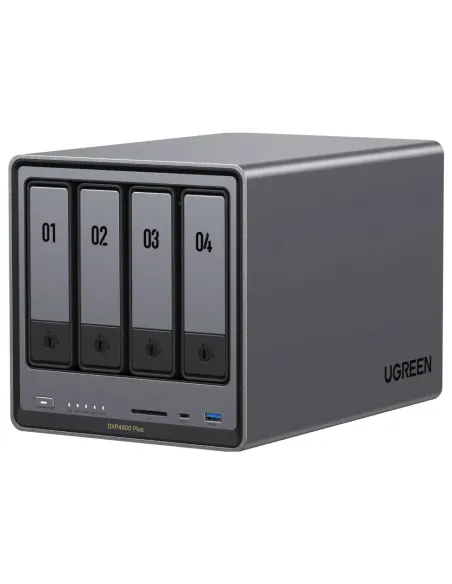Ugreen NASync DXP4800 Plus NAS Escritorio Intel® Pentium® Gold 8505 8 GB DDR5 0 TB UGOS Pro