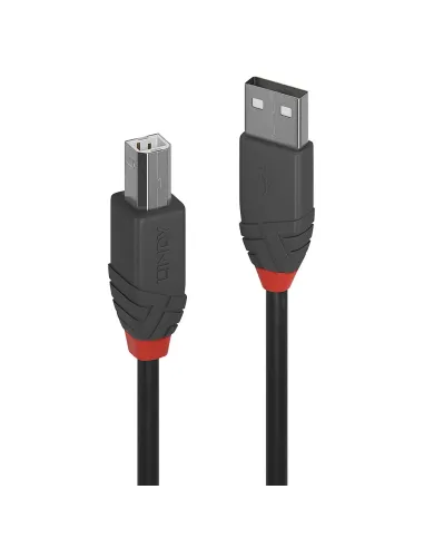 Lindy 36675 cable USB USB 2.0 5 m USB A USB B 0,48 Gbit s Negro