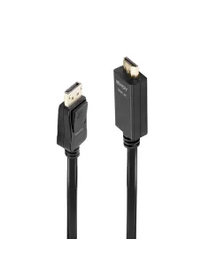 Lindy 36920 adaptador de cable de vídeo 0,5 m DisplayPort HDMI tipo A (Estándar) Negro