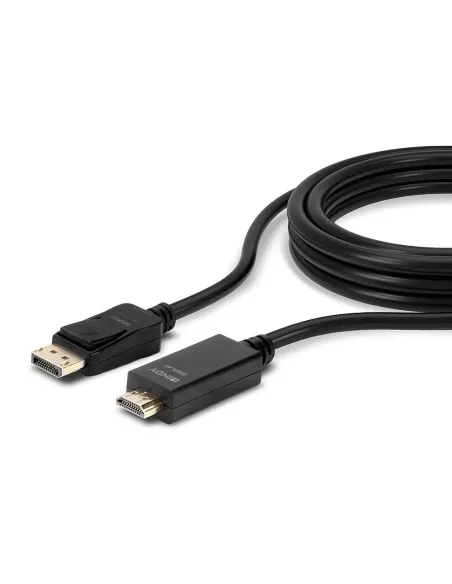 Lindy 36920 adaptador de cable de vídeo 0,5 m DisplayPort HDMI tipo A (Estándar) Negro