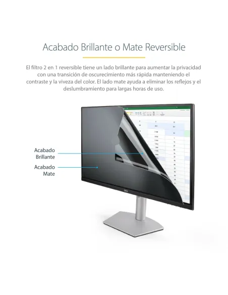 StarTech.com Filtro Universal de Privacidad para Pantallas de 24IN