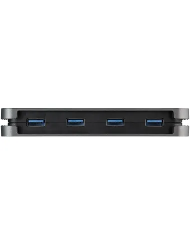 StarTech.com Hub USB 3.0 de 4 Puertos USB-A - Ladrón USB 3.2 Gen 1 SuperSpeed de 5Gbps Portátil Tipo A - Alimentado por el Bus