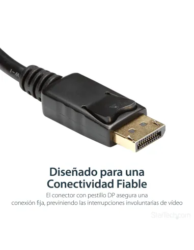 StarTech.com Adaptador Conversor de Vídeo DisplayPort a HDMI - Convertidor DP Pasivo - 1920x1200