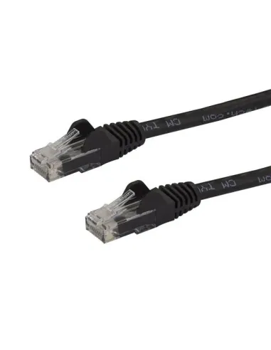 StarTech.com Cable de Red Ethernet Snagless Sin Enganches Cat 6 Cat6 Gigabit 5m - Negro