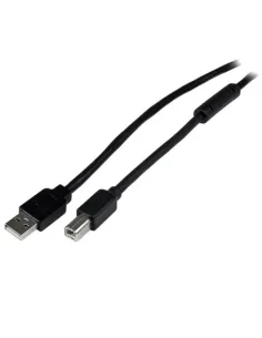 StarTech.com Cable 20 Metros 20m USB B Macho a USB A Macho Activo Amplificado USB 2.0 - Impresora
