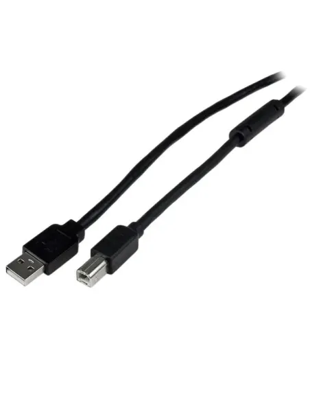 StarTech.com Cable 20 Metros 20m USB B Macho a USB A Macho Activo Amplificado USB 2.0 - Impresora