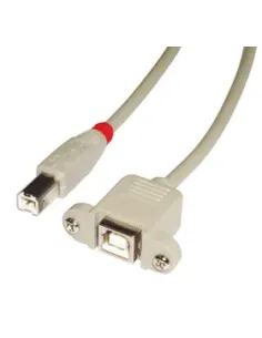 Lindy 31800 cable USB 0,5 m USB B 0,48 Gbit s Gris