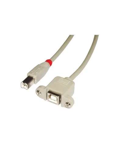 Lindy 31800 cable USB 0,5 m USB B 0,48 Gbit s Gris