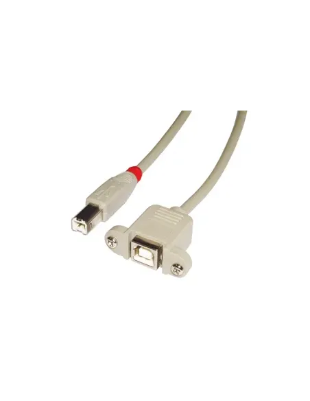 Lindy 31800 cable USB 0,5 m USB B 0,48 Gbit s Gris