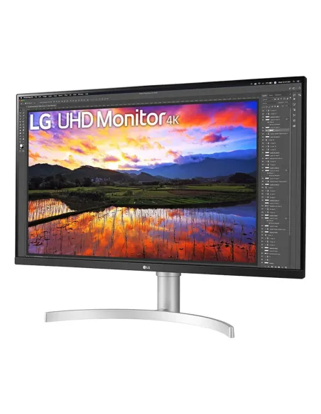 LG 32UN650K-W pantalla para PC 81,3 cm (32") 3840 x 2160 Pixeles 4K Ultra HD LED Blanco