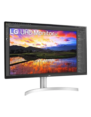 LG 32UN650K-W pantalla para PC 81,3 cm (32") 3840 x 2160 Pixeles 4K Ultra HD LED Blanco