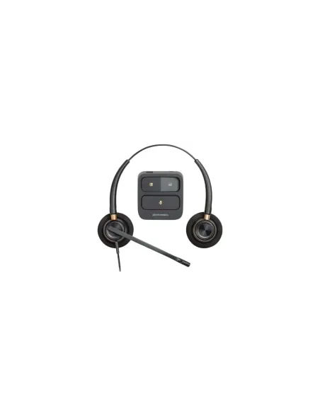 Auriculares Poly EncorePro 520/ con Micrófono/ QD/ Negros