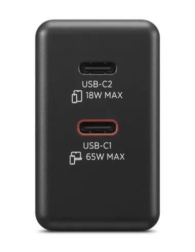 Lenovo 40AW065BEU adaptador e inversor de corriente Interior   exterior 65 W Negro
