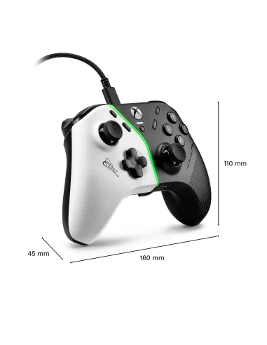 Thrustmaster H.E.A.R.T. Negro, Blanco USB Gamepad PC, Xbox One, Xbox One S, Xbox One X