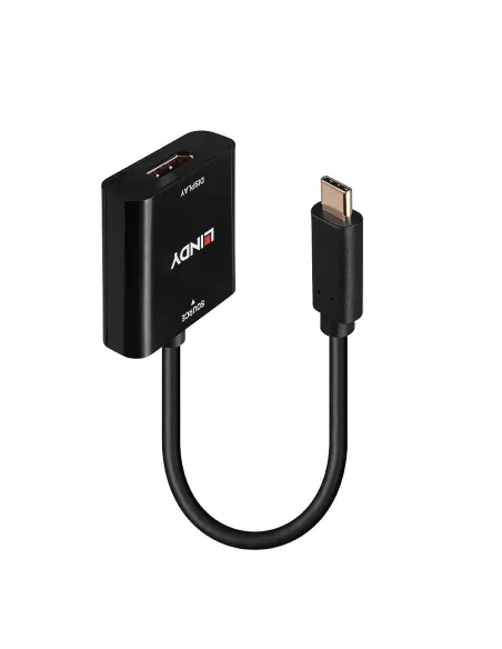 Lindy 43269 Adaptador gráfico USB 3840 x 2160 Pixeles Negro