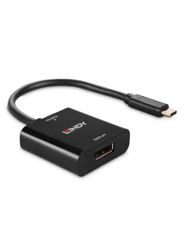 Lindy 43269 Adaptador gráfico USB 3840 x 2160 Pixeles Negro