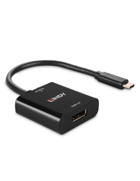 Lindy 43269 Adaptador gráfico USB 3840 x 2160 Pixeles Negro