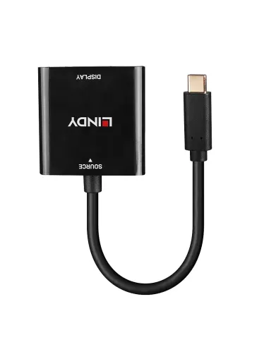 Lindy 43269 Adaptador gráfico USB 3840 x 2160 Pixeles Negro