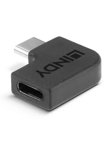 Lindy 41894 cambiador de género para cable USB 3.2 Type C Negro