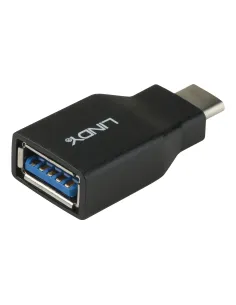 Lindy 41899 cambiador de género para cable USB 3.1-C USB 3.1-A Negro 2