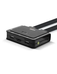 Lindy 42340 interruptor KVM Negro 2