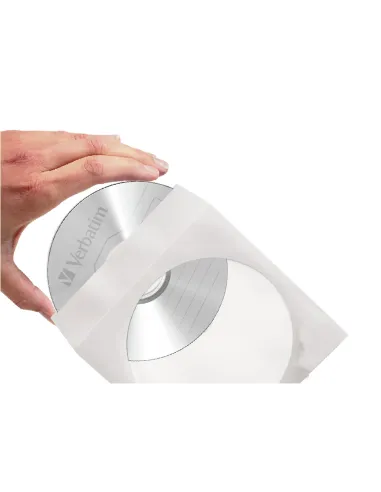 Verbatim Fundas de CD (papel), paq 100