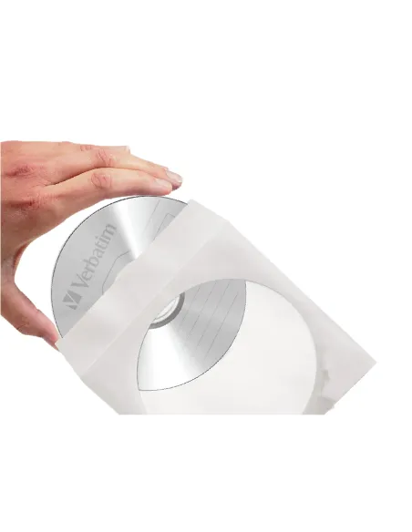Verbatim Fundas de CD (papel), paq 100