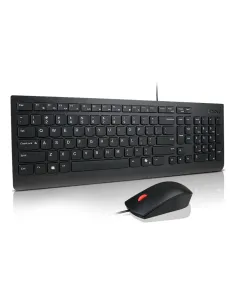 Lenovo Essential Wired Combo (ES 172) teclado Ratón incluido Universal USB Español Negro 2