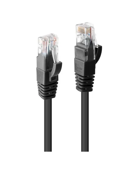 Lindy 48076 cable de red Negro 0,5 m Cat6 U UTP (UTP)