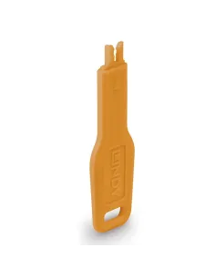 Lindy 47896 bloqueador de puerto Llave de bloqueador de puerto RJ-45 Naranja Acrilonitrilo butadieno estireno (ABS)