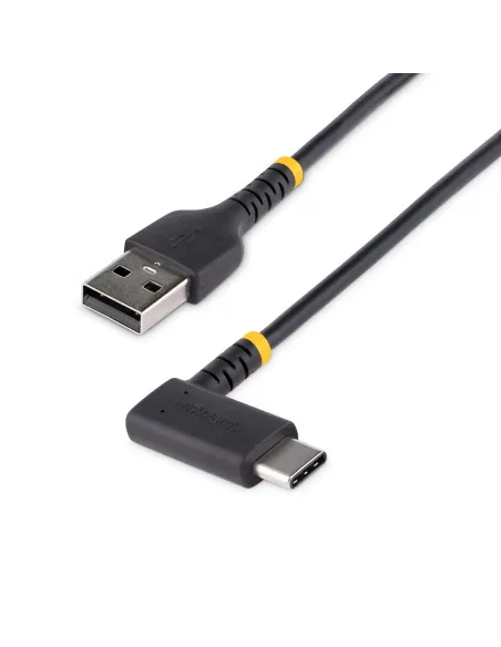 StarTech.com Cable de Carga USB-A a USB-C de 15cm - Cable de Carga Rápida de Servicio Pesado USB Tipo C - Cable USB 2.0 - Cable