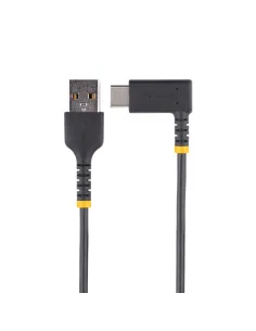StarTech.com Cable de Carga USB-A a USB-C de 15cm - Cable de Carga Rápida de Servicio Pesado USB Tipo C - Cable USB 2.0 - Cable 2