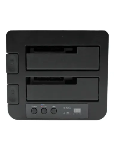 StarTech.com Duplicador USB 3.0 (5Gbps) o eSATA de Discos Duros de 2 Bahías, Independiente, Clonador Copiador de SSD o HDD SATA