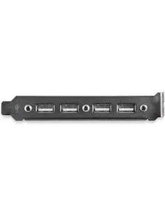 StarTech.com Cabezal Bracket de 4 puertos USB 2.0 con Conexión a Placa Base 2x IDC10 2