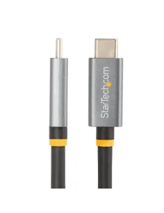 StarTech.com Cable USB4 de 1m - Cable USB-C Certificado USB-IF 40Gbps - Cable USB Tipo C - Power Delivery PD de 100W 5A - Modo 2